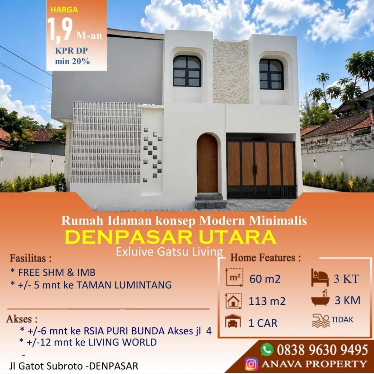 Exclusive Gatsu Living di Gatot Subroto (foto sementara)
